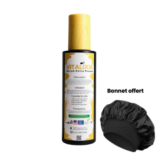 Vitalixir,3 en 1 pousse, volume, anti-alopécie